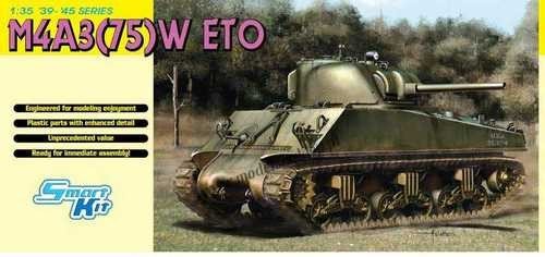 Dragon 6698 M4A3(75)W ETO - Smart Kit 1/35 – image 2