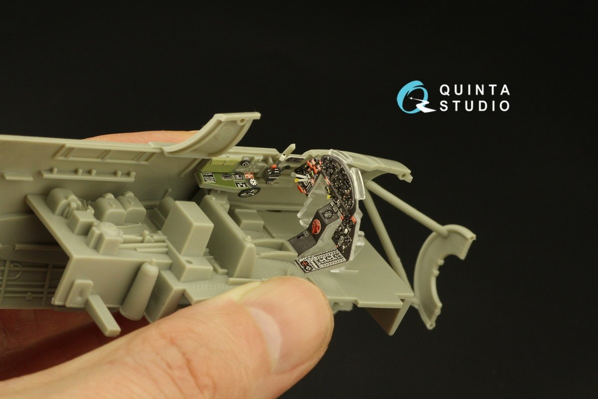 Quinta Studio QD48359 TBF-1 Avenger 3D-Printed &amp;amp; colored Interior on decal paper (Academy) 1/48 – image 10