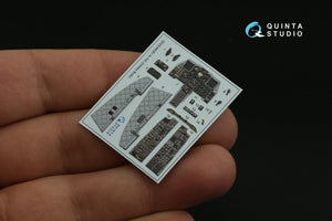 Quinta Studio QD48361 A-10C 3D-Printed &amp;amp; coloured Interior on decal paper (Hobby Boss) 1/48 – immagine 5