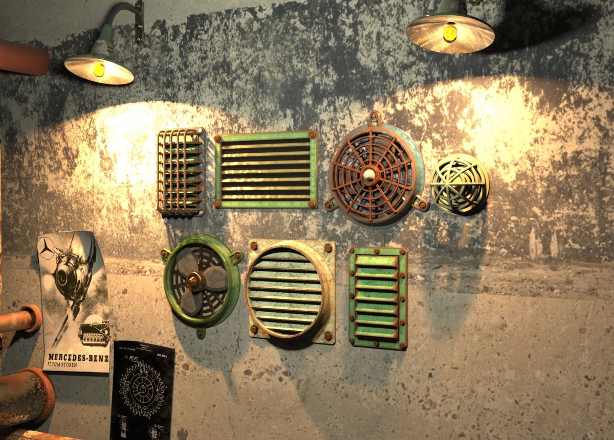RT-Diorama 35679 Vents and Fans 1/35 – zdjęcie 3