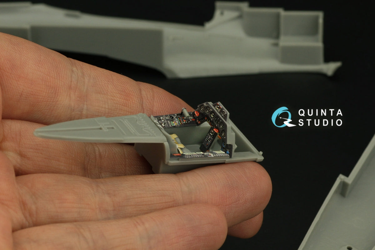 Quinta Studio QD48316 Fw 190A-4 3D-Printed &amp;amp; colored Interior on decal paper (Hasegawa) 1/48 – image 10