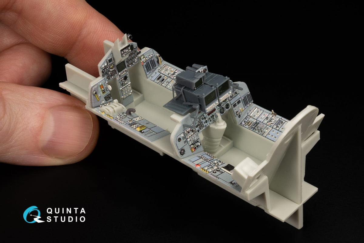 Quinta Studio QDS+48058 Tornado F.3 3D-Printed &amp;amp; coloured Interior on decal paper (Revell) (small version) (with 3D-printed resin parts) 1/48 – zdjęcie 10