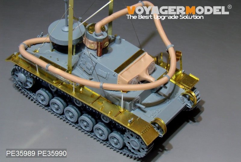 Voyager Model PE35989 WWII German Pz.KPfw.III (T)Ausf.F &amp;quot;Operation Seelowe&amp;quot; Basic For DRAGON 6877/6717 1/35 – image 15