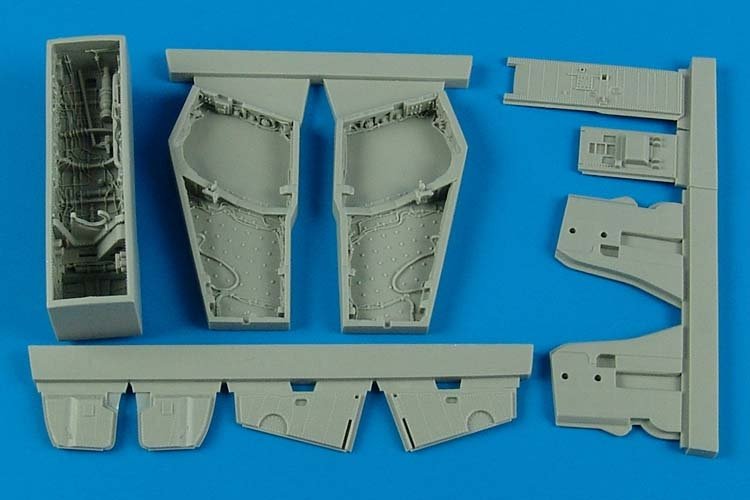 Baies de train d'atterrissage Aires 4579 F-4B/N Phantom II, échelle 1/48, Academy