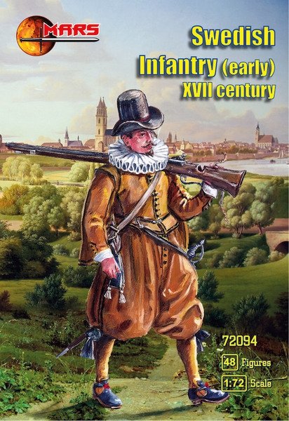 Mars 72094 Swedish Infantry early 17 century 1/72