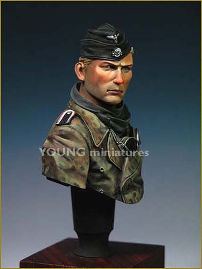 Young Miniatures YM1806 SS Panzer Crew WWII 1/10 – zdjęcie 2