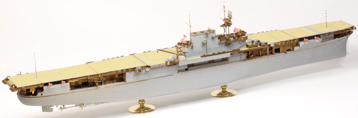Pontos 27010fn 1/200 USS CV-6 Enterprise 1942 Detail Up Set (Teak Tone wooden deck) 1/200 – zdjęcie 17