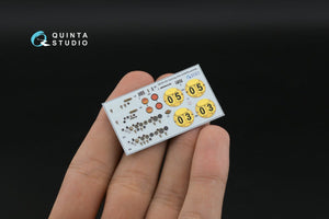 Quinta Studio QD35102 Unimog 404 3D-Printed &amp;amp; coloured Interior on decal paper (ICM) 1/35 – zdjęcie 3