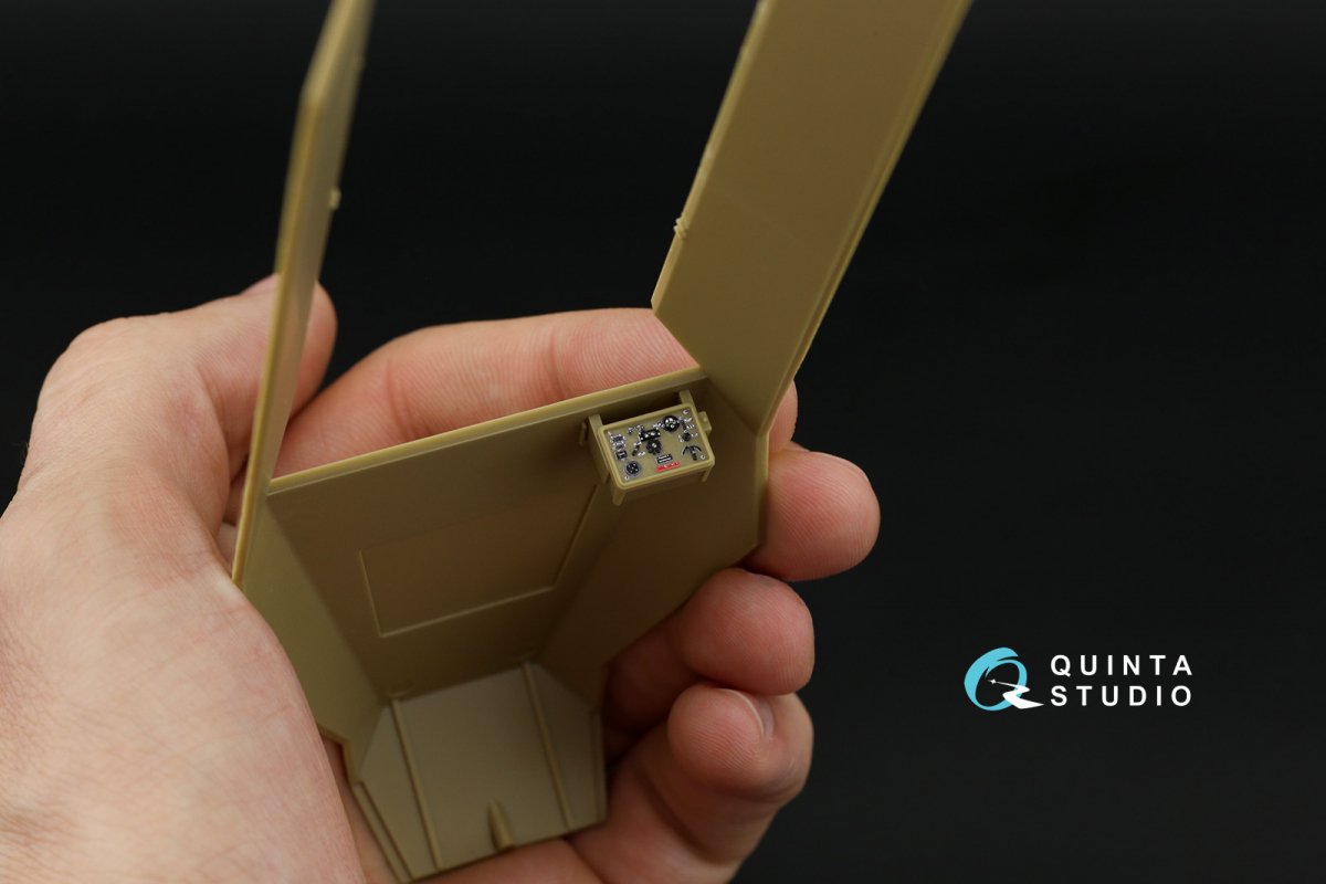 Quinta Studio QD35050 SD.KFZ.251 Family 3D-Printed &amp;amp; coloured Interior on decal paper ( Tamiya ) 1/35 – zdjęcie 6