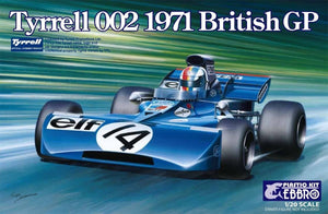 Ebbro 20008 Tyrrell 002 British GP 1971 1/20