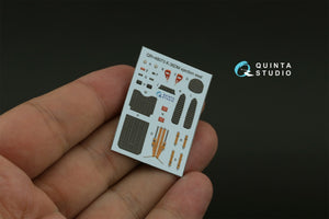 Quinta Studio QD+48480 Su-17M4/Su-22M4 3D-Printed &amp;amp; coloured Interior on decal paper (Hobby Boss) (with 3D-printed resin parts) 1/48 – zdjęcie 5