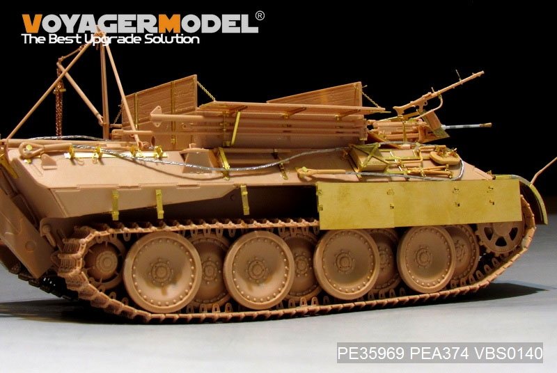Voyager Model PE35969 WWII German Bergepanther Ausf.A (Early type,Panther A tool holders) Basic For MENG SS-015 1/35 – image 14
