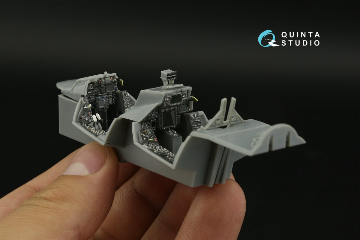 Quinta Studio QDS-48405 F-14D 3D-Printed &amp;amp; colored Interior on decal paper (Hobby Boss) (Small version) 1/48 – image 8