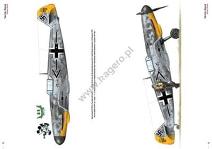 Kagero 55005 Messerschmitt Bf 109 F-G EN/PL – zdjęcie 2