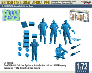 Mirage Hobby 720007 British Tank Crew, Africa 1941 1/72 – image 4