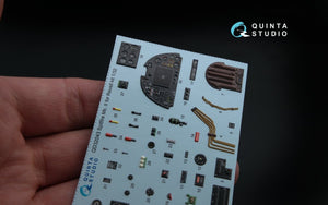 Quinta Studio QD32043 Spitfire Mk. II 3D-Printed &amp;amp; colored Interior on decal paper (for Revell kit) 1/32 – image 5