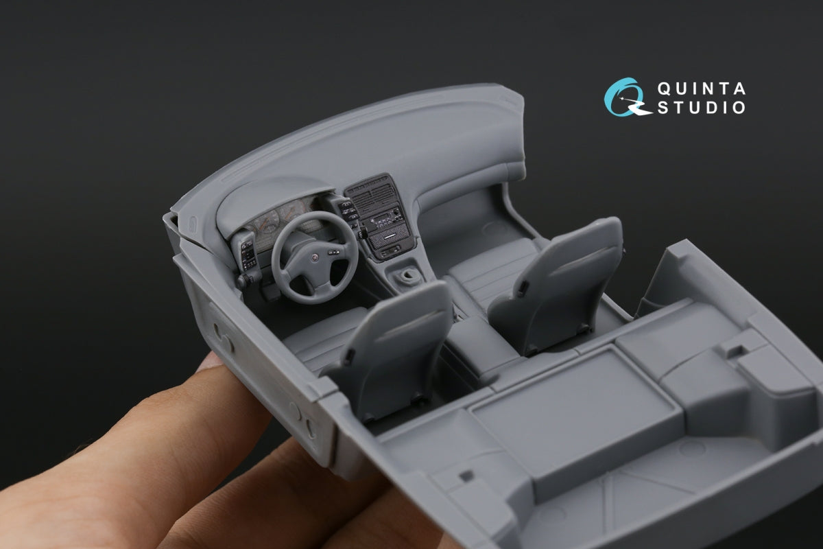Quinta Studio QD24011 Nissan Fairlady 300ZX Z32 3D-Printed &amp;amp; coloured Interior on decal paper (Tamiya) 1/24 – zdjęcie 15