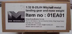 HK Models 01EA01 B-25H/J Mitchell Landing Gear &amp;amp; Weight (for HK Models B-25) 1/32 – zdjęcie 2