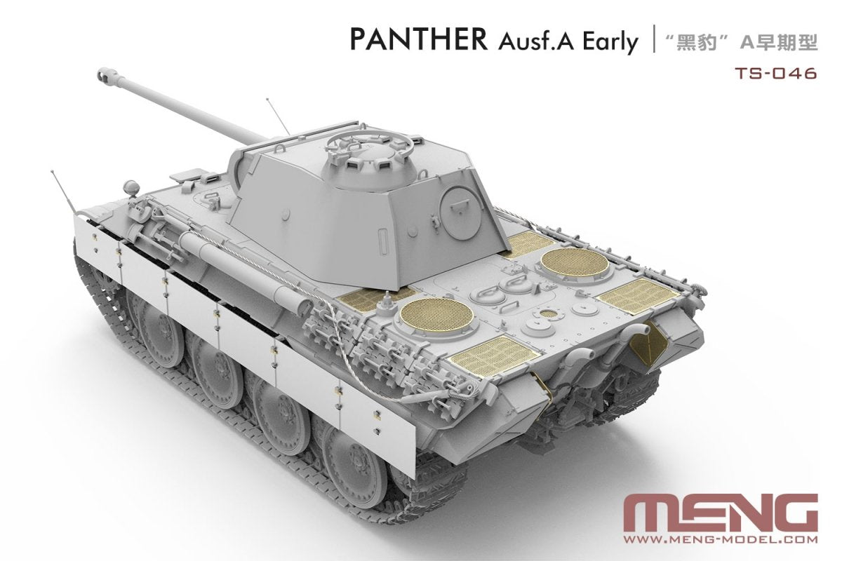 Meng Model TS-046 German Medium Tank Sd.Kfz. 171 Panther Ausf. A Early 1/35 – Bild 4