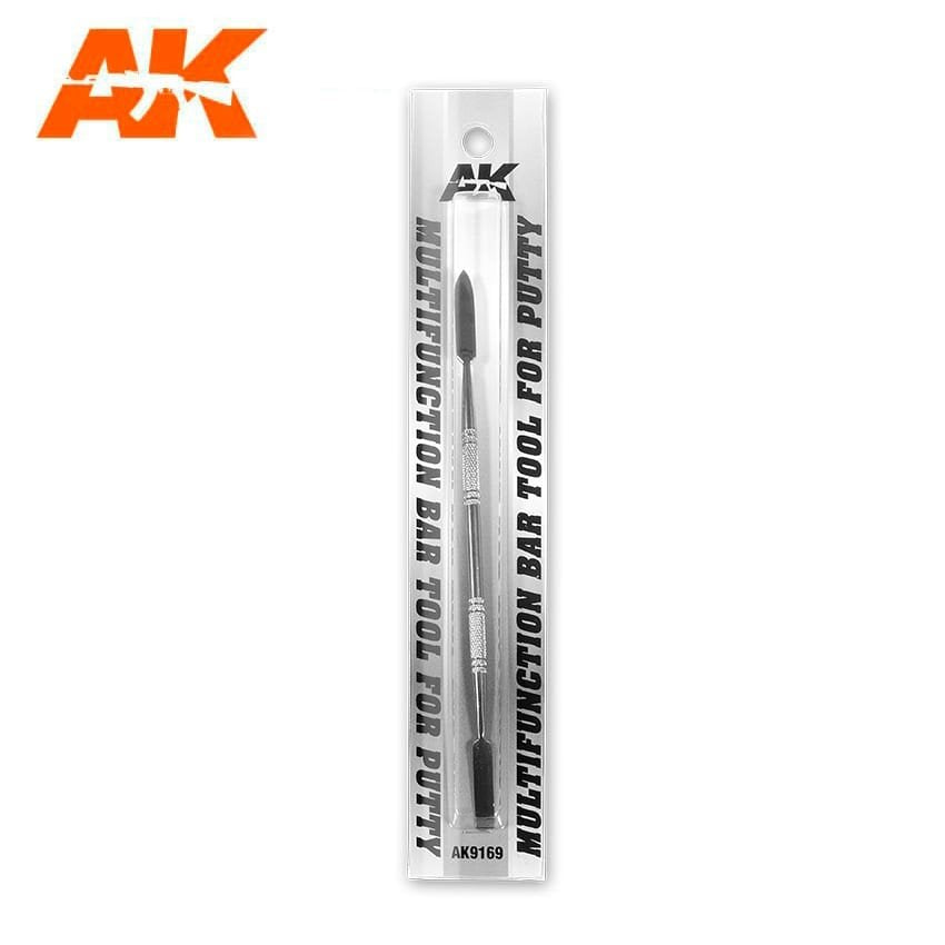 AK Interactive AK9169 MULTIFUNCTION BAR TOOL FOR PUTTY