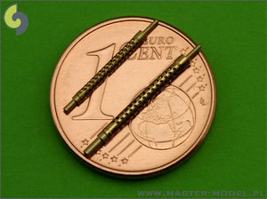 Master AM-48-054 Italian machine gun Breda SAFAT 12,7mm barrels (2pcs) 1/48 – zdjęcie 3