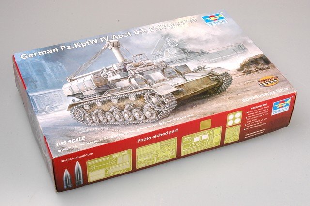 Trumpeter 00362 German Pz.Kpfw IV Ausf D/E Fahrgestell 1/35 – image 2