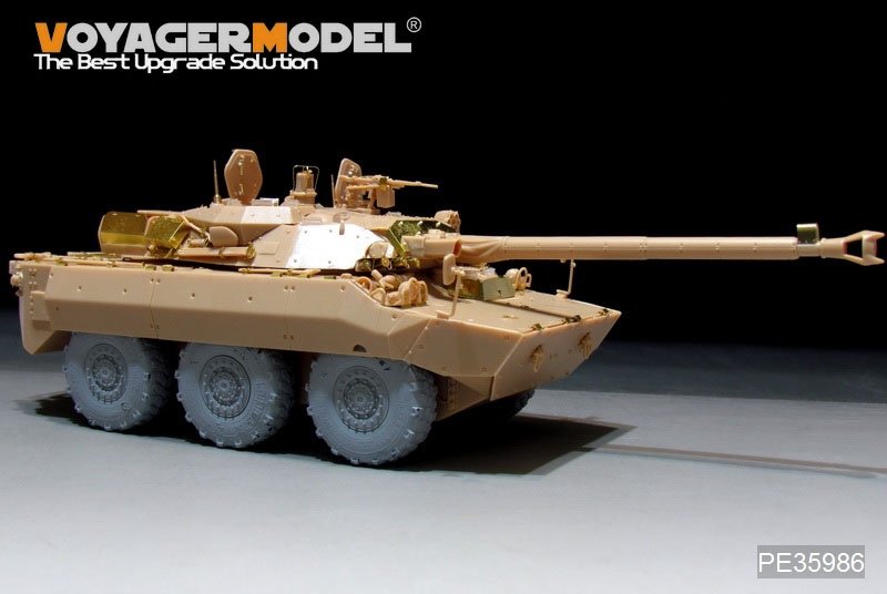 Voyager Model PE35986 Modern French AMX-10RCR Tank Destroyer Basic For TigerModel 4602 1/35 – image 4