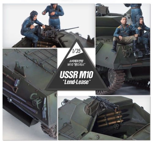 Academy 13521 USSR M10 Lend Lease 1/35 – image 6