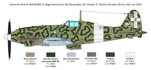 Italeri 2519 Macchi C.205 Veltro 1/32 – zdjęcie 12