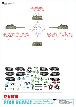 Star Decals 72-A1016 RMASG Sherman. Royal Marines Support tanks in Narmandie 1/72 – zdjęcie 2