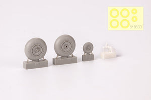 Eduard 648603 Bf 110G wheels for Eduard 1/48 – zdjęcie 4