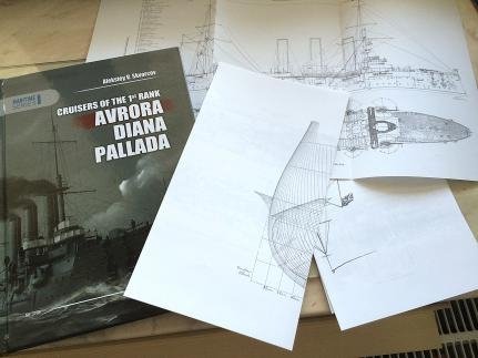 MMP Books 78562 Maritime: Cruisers of the 1st Rank. Avrora, Diana, Pallada EN – image 2