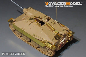 Voyager Model PE351053B WWII German Sd.Kfz.138/2 Hetzer Tank Destroyer Late Version (B ver include Gun Barrel) For ACADMY 13230/13277 1/35 – zdjęcie 16