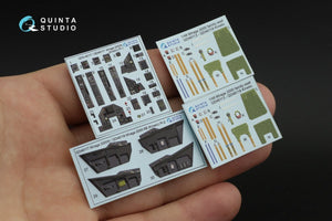 Quinta Studio QD48117 Mirage 2000N 3D-Printed &amp;amp; colored Interior on decal paper (Kinetic) 1/48 – image 15