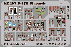 Eduard BIG4815 P-47D-20 1/48 TAMIYA – zdjęcie 6