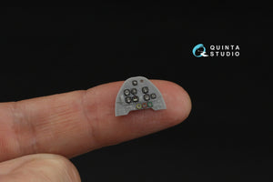 Quinta Studio QD48567 German WWII Cockpit instrument gauges 3D-Printed &amp;amp; colored Interior on decal paper (All Kits) 1/48 – image 7