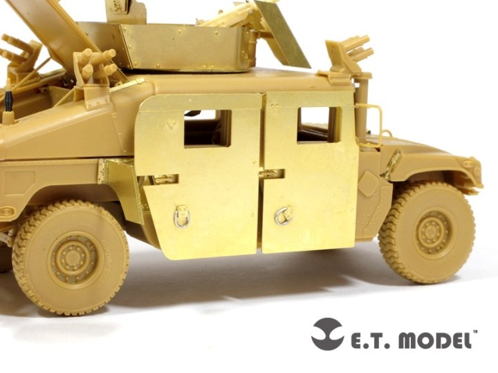 E.T. Model E35-079 US ARMY M1114 HUMVEE Interim Add Amour (For BRONCO Kit) 1/35 – zdjęcie 2