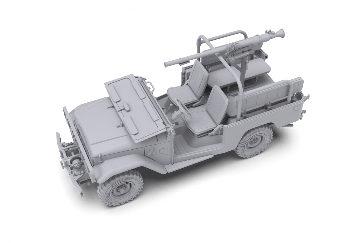 AK Interactive AK35003 FJ43 PICKUP WITH SPG-9 RECOILLESS GUN 1/35 – image 7