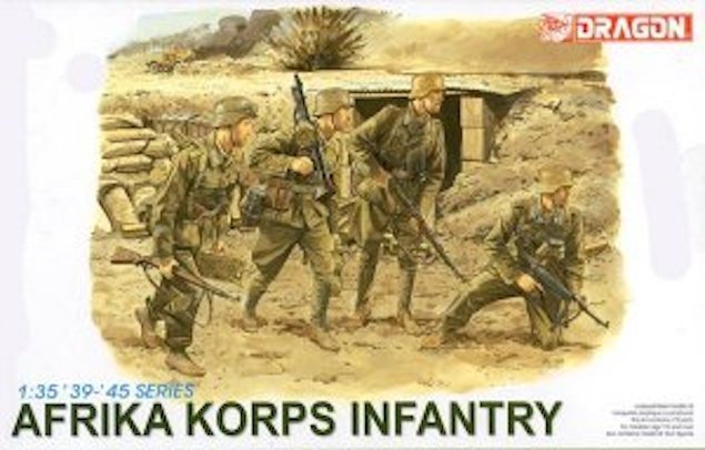 Dragon 6138 Afrika Korps Infantry 1/35