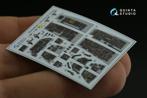 Quinta Studio QDS-48408 F-16D block 50 3D-Printed &amp;amp; coloured Interior on decal paper (Kinetic 2022 tool) (small) 1/48 – zdjęcie 7