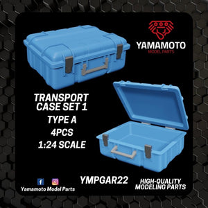 Yamamoto YMPGAR22 Transport Case Set 1 - Type A 1/24 – zdjęcie 3