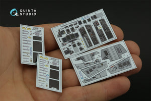 Quinta Studio QD48426 F-15E 3D-Printed coloured Interior on decal paper (Academy) 1/48 – zdjęcie 4