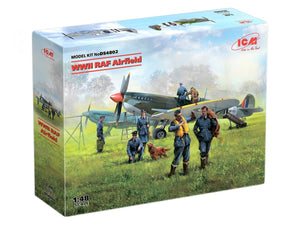 ICM DS4802 WWII RAF Airfield Pilots and Ground Personnel 1/48 – zdjęcie 2