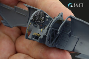 Quinta Studio QD48120 Spitfire Mk.VIII 3D-Printed &amp;amp; coloured Interior on decal paper (Eduard) 1/48 – zdjęcie 11