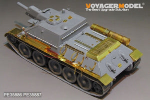 Voyager Model PE35886 WWII Russia SU-122 Basic For MINIART 1/35 – image 3