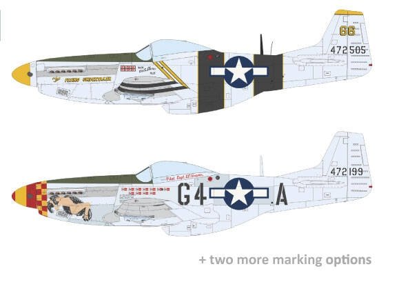 Eduard 84176 P-51D-20 Mustang Weekend edition 1/48 – zdjęcie 2