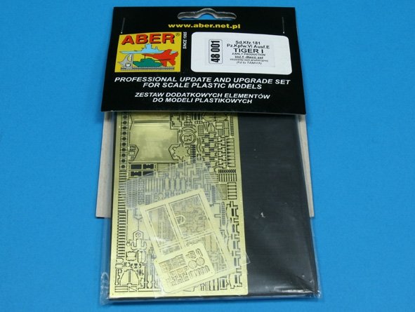 Aber 48001 Sd.Kfz.181 Pz.Kpfw.VI Ausf.E Tiger I early production - vol.1 - basic set 1/48 – image 3
