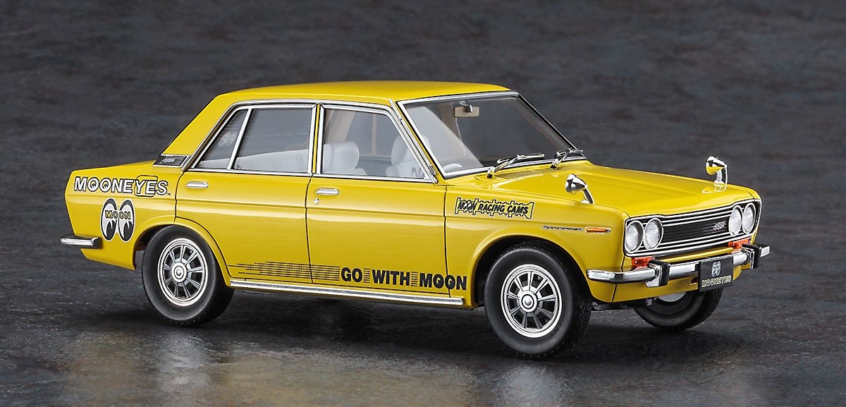 Hasegawa 20616 Datsun Bluebird 1600 SSS Mooneyes 1/24 – zdjęcie 2