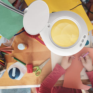 Lightcraft LC8070LED-EU LED Magnifier Lamp with Floor Stand / Lampa powiększająca LED z uchwytem podłogowym – Bild 3