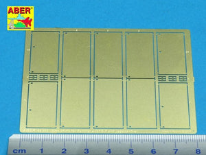 Aber 48013 Side skirts for Panther Ausf.G and Jagdpanther 1/48 – zdjęcie 2